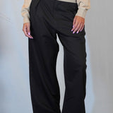 ELEGANT OVER PANT BLACK