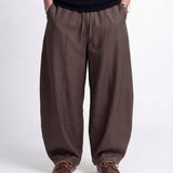 OVER LACE-PANT BROWN