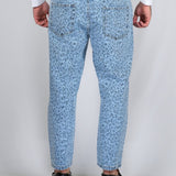 OVERSIZED STONE WASHED DENIM