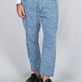 OVERSIZED STONE WASHED DENIM