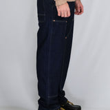 OVERSIZED STONE WASHED DENIM