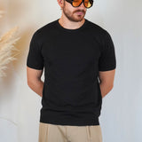 T-SHIRT IN MAGLIA NERA
