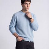 DAMAGE SWEATER LIGHT BLUE