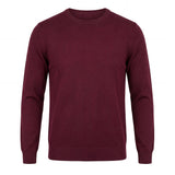 GIROCOLLO IN MAGLIA BORDEAUX