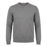 GIROCOLLO IN MAGLIA CENERE