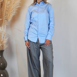 CAMICIA ELEGANT AZZURRA