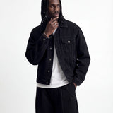 SKYLINE DENIM JACKET BLACK