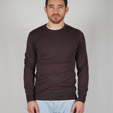 GIROCOLLO IN MAGLIA BROWN