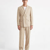 ABITO IN LINO BEIGE