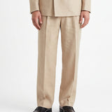 ABITO IN LINO BEIGE