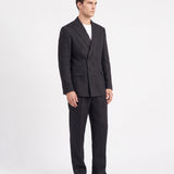 ABITO IN LINO BLACK