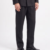 ABITO IN LINO BLACK