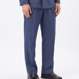 ABITO IN LINO BLUE