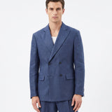 ABITO IN LINO BLUE