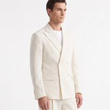 ABITO IN LINO WHITE
