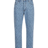 OVERSIZED STONE WASHED DENIM