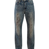 OVERSIZED STONE WASHED DENIM
