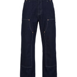 OVERSIZED STONE WASHED DENIM