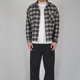 OVERSIZED STONE WASHED DENIM