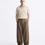 ELEGANT OVER PANTS SAND