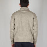 SWEATER HALF ZIP CREAM