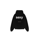 BLACK SEXY SWEATSHIRT