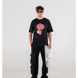 BLACK KISS BOUQUET T-SHIRT