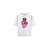 T-SHIRT WHITE STRAWBERRY