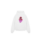 WHITE STRAWBERRY SWEATSHIRT