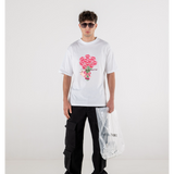 WHITE KISS BOUQUET T-SHIRT