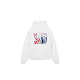 WHITE DAILY LIFE SWEATSHIRT