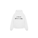 J'ADORE BENEVIERRE WHITE SWEATSHIRT