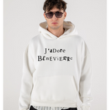 J'ADORE BENEVIERRE WHITE SWEATSHIRT