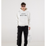 J'ADORE BENEVIERRE WHITE SWEATSHIRT