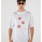 T-SHIRT WHITE 3 KISSES