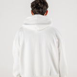 WHITE DAILY LIFE SWEATSHIRT