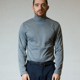 HIGH NECK LONGSLEEVE GREY