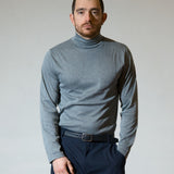 HIGH NECK LONGSLEEVE GREY