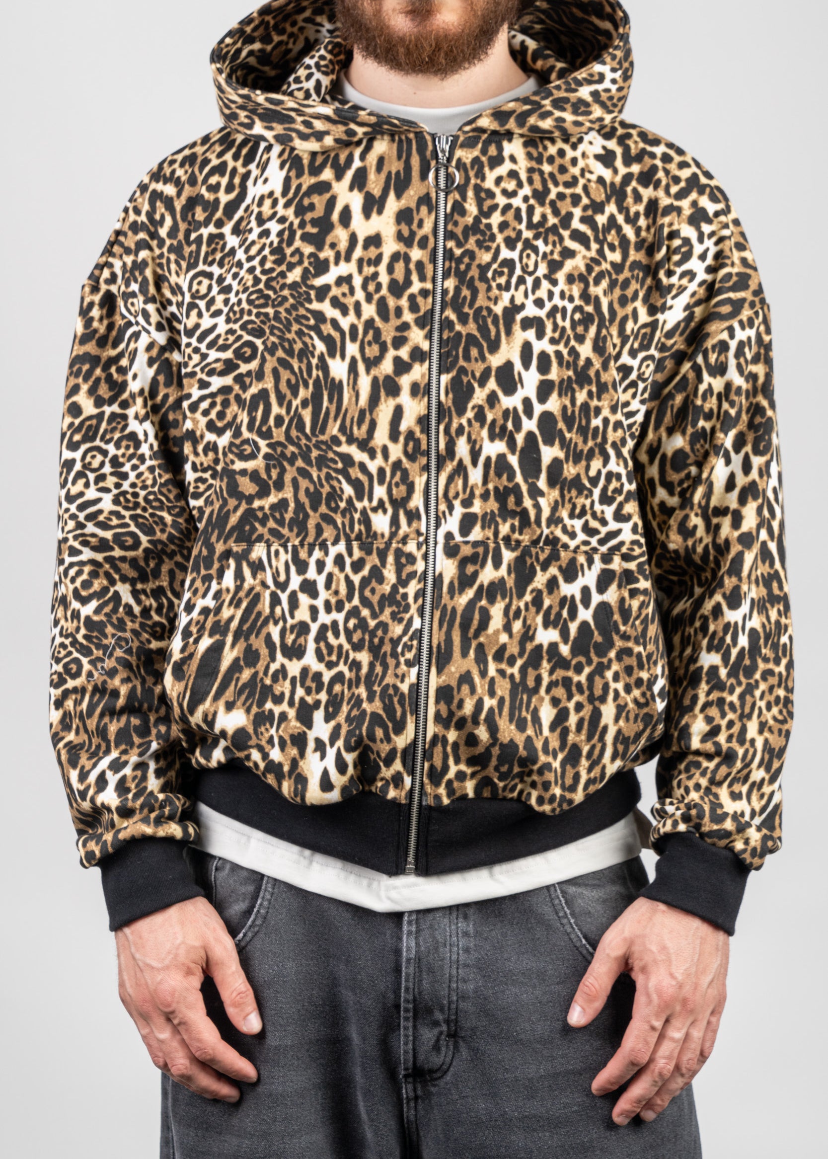 ANIMAL ZIP HOODIE