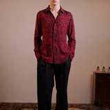 CAMICIA RED LEOPARD