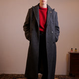 COAT GREY WOOL