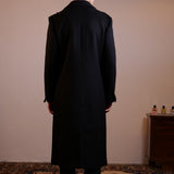 BLACK WOOL COAT