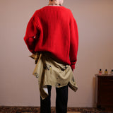 RED FRIDAY CARDIGAN