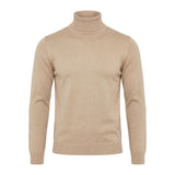 SWEATER COLLO ALTO SABBIA