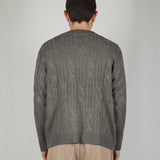 SWEATER TRACE DARK BEIGE