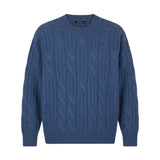 SWEATER TRACE BLU