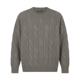 SWEATER TRACE DARK BEIGE