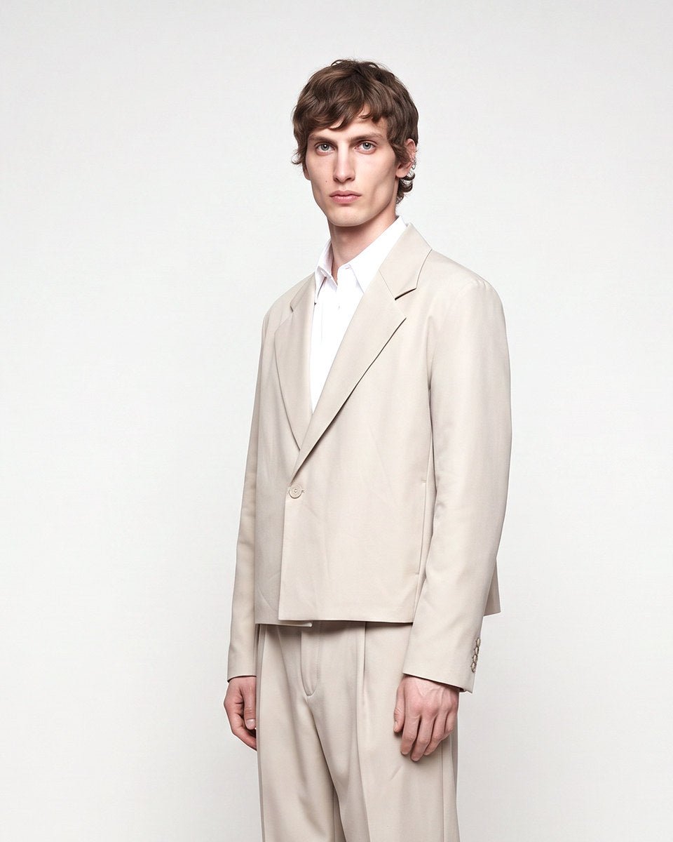 ABITO CROP BEIGE - Benevierre