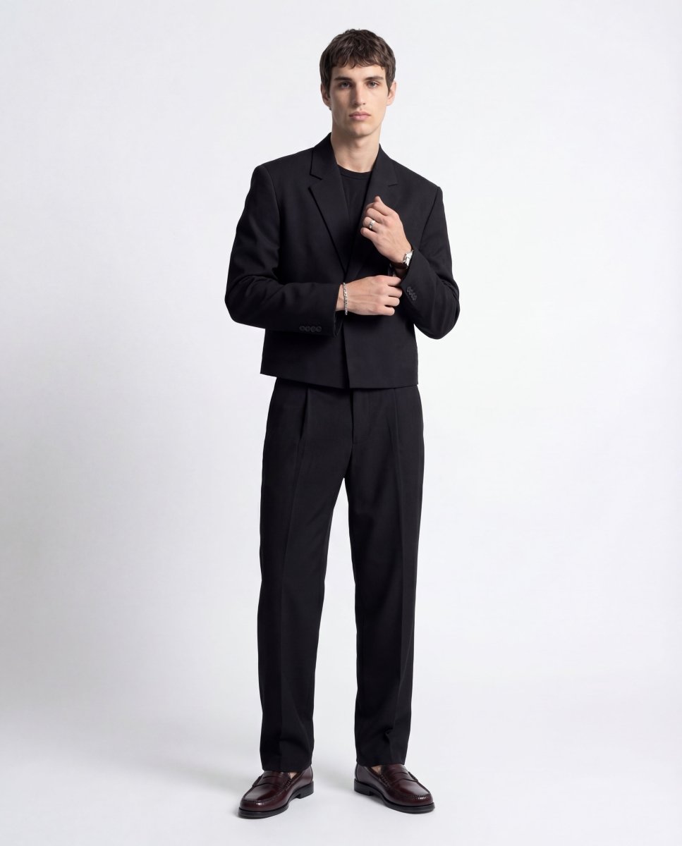 ABITO CROP BLACK - Benevierre