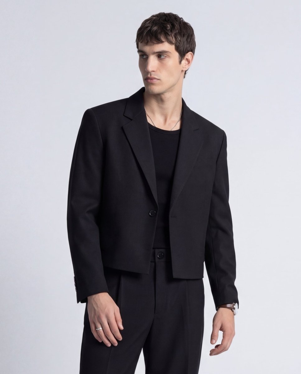 ABITO CROP BLACK - Benevierre